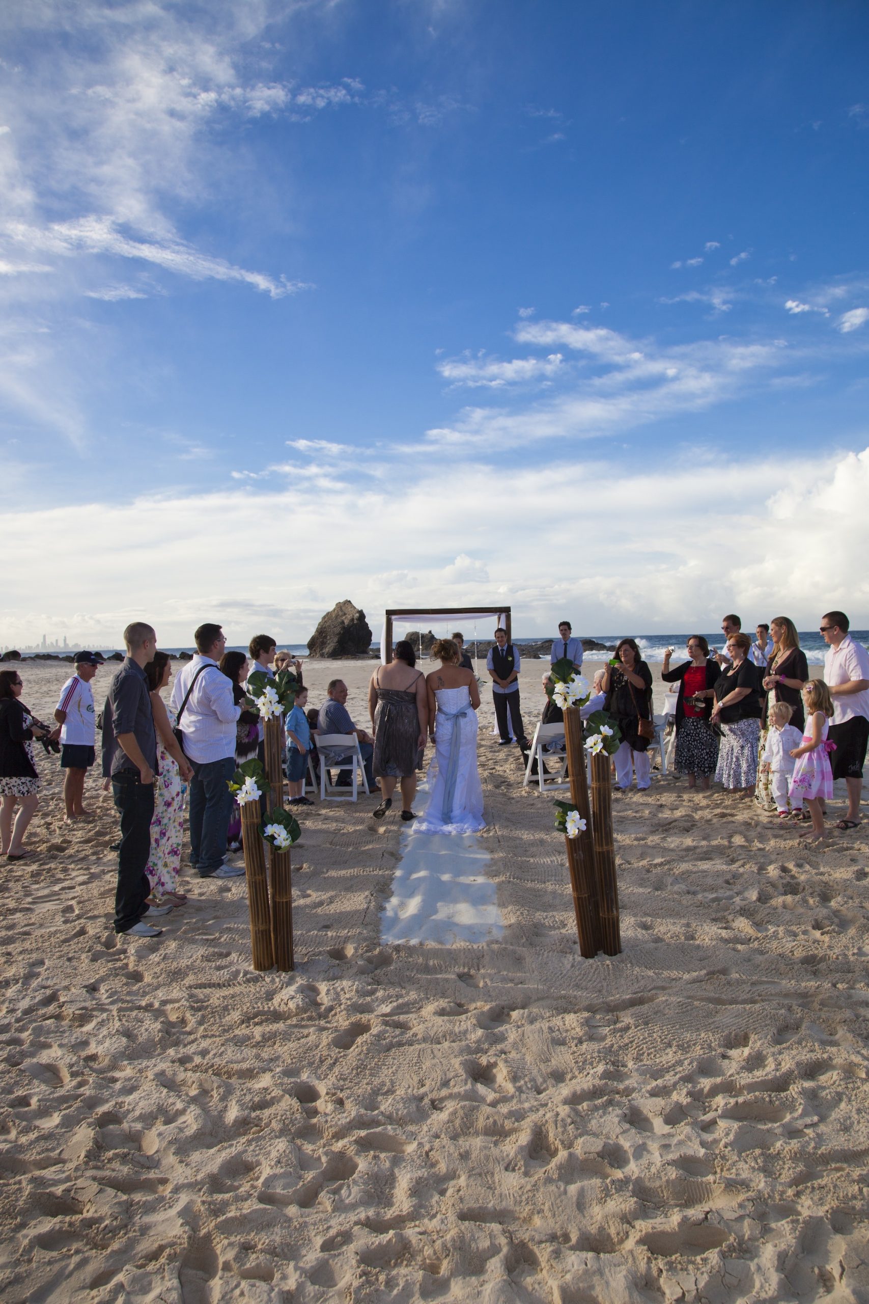Wedding At Currumbin Beach Weddings Gold Coast
